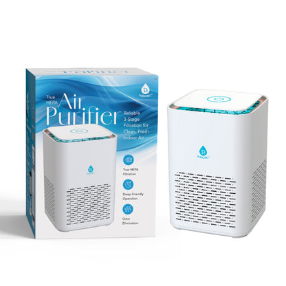 True HEPA Air Purifier Duo – 4-Stage Large Room Purifier + Compact 3-Stage Purifier Set - Trending Wellness Store