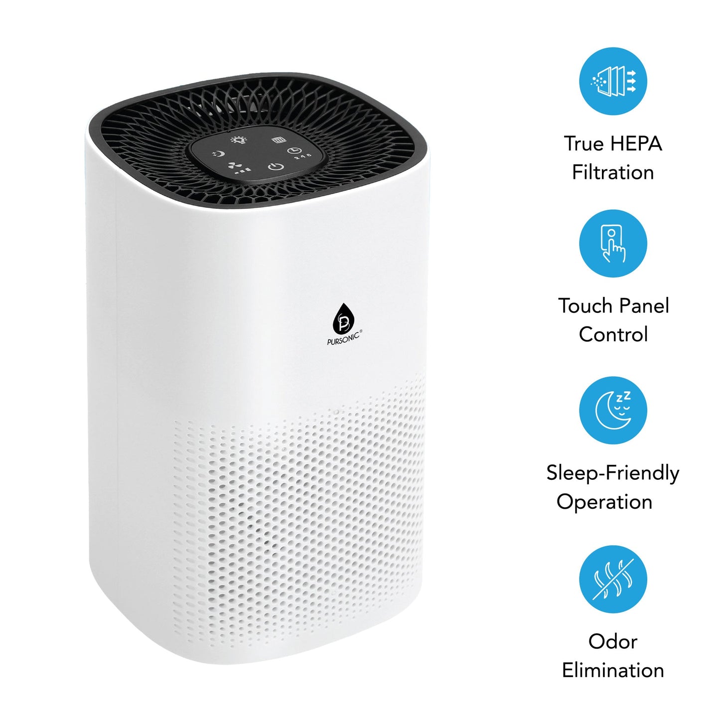 True HEPA Air Purifier Duo – 4-Stage Large Room Purifier + Compact 3-Stage Purifier Set - Trending Wellness Store