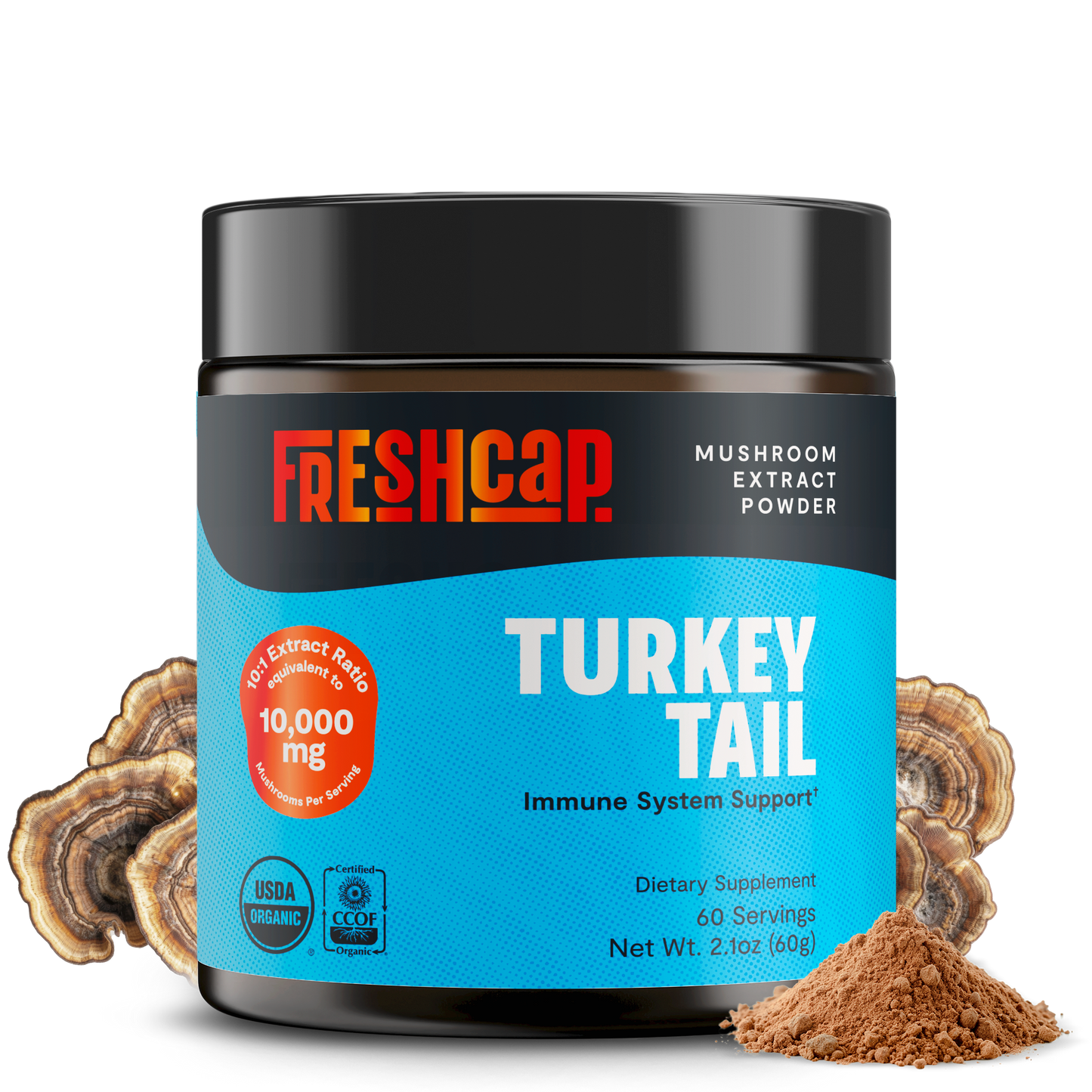 Turkey Tail Mushroom Extract Powder - Trending Wellness Store