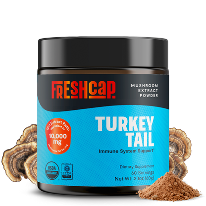 Turkey Tail Mushroom Extract Powder - Trending Wellness Store