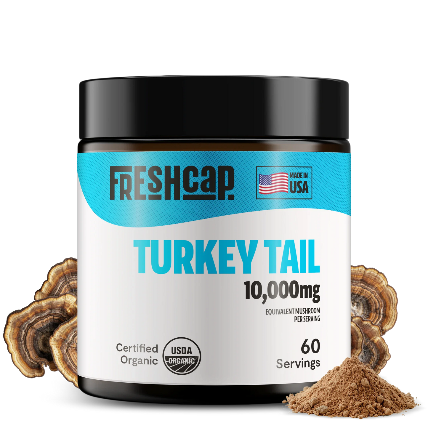 Turkey Tail Mushroom Extract Powder - Trending Wellness Store
