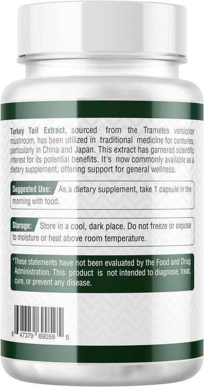 Turkey Tail Mushroom Supplement - Trending Wellness Store