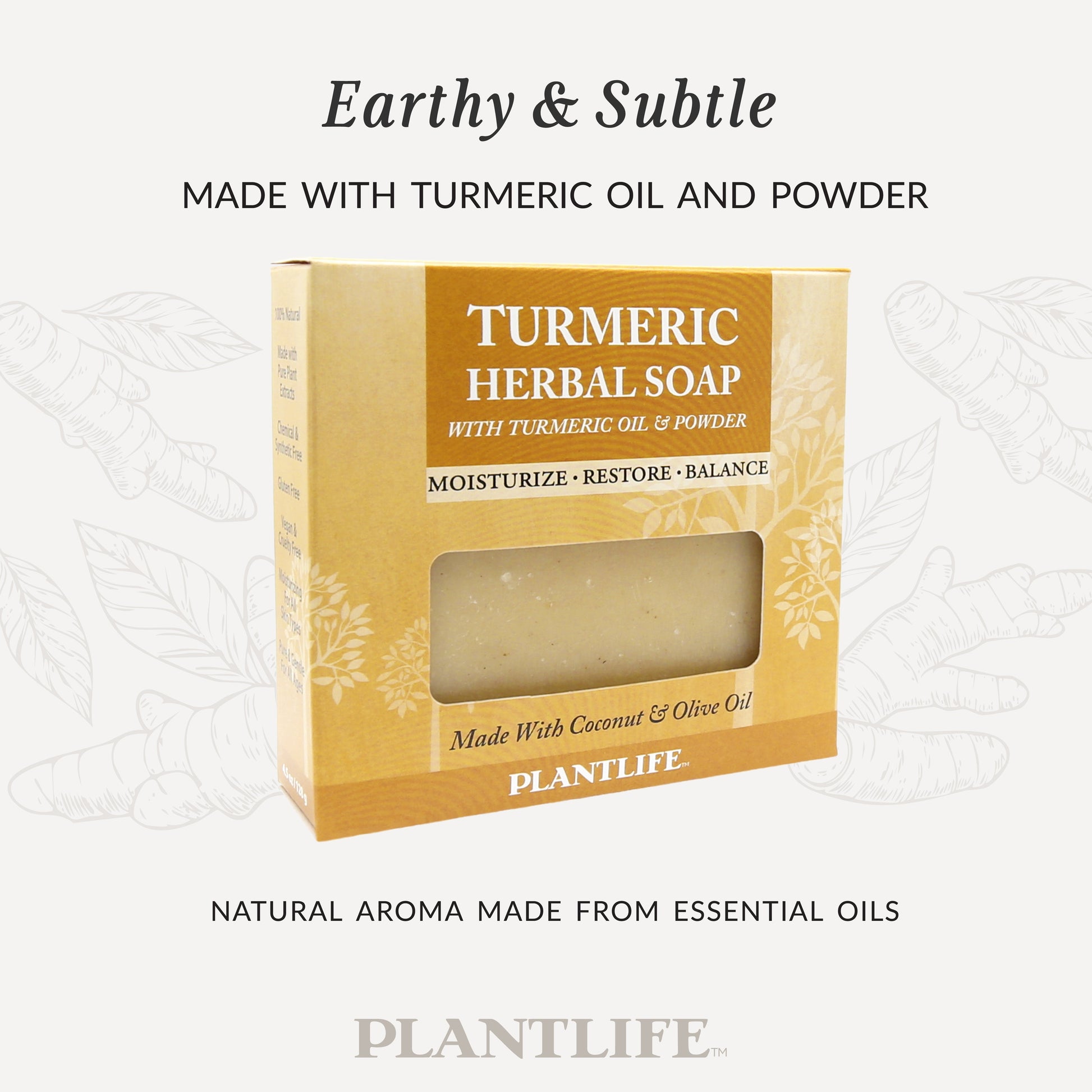 Turmeric Herbal Bar Soap - Trending Wellness Store