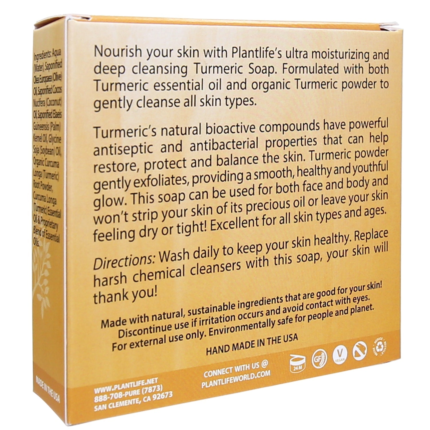 Turmeric Herbal Bar Soap - Trending Wellness Store