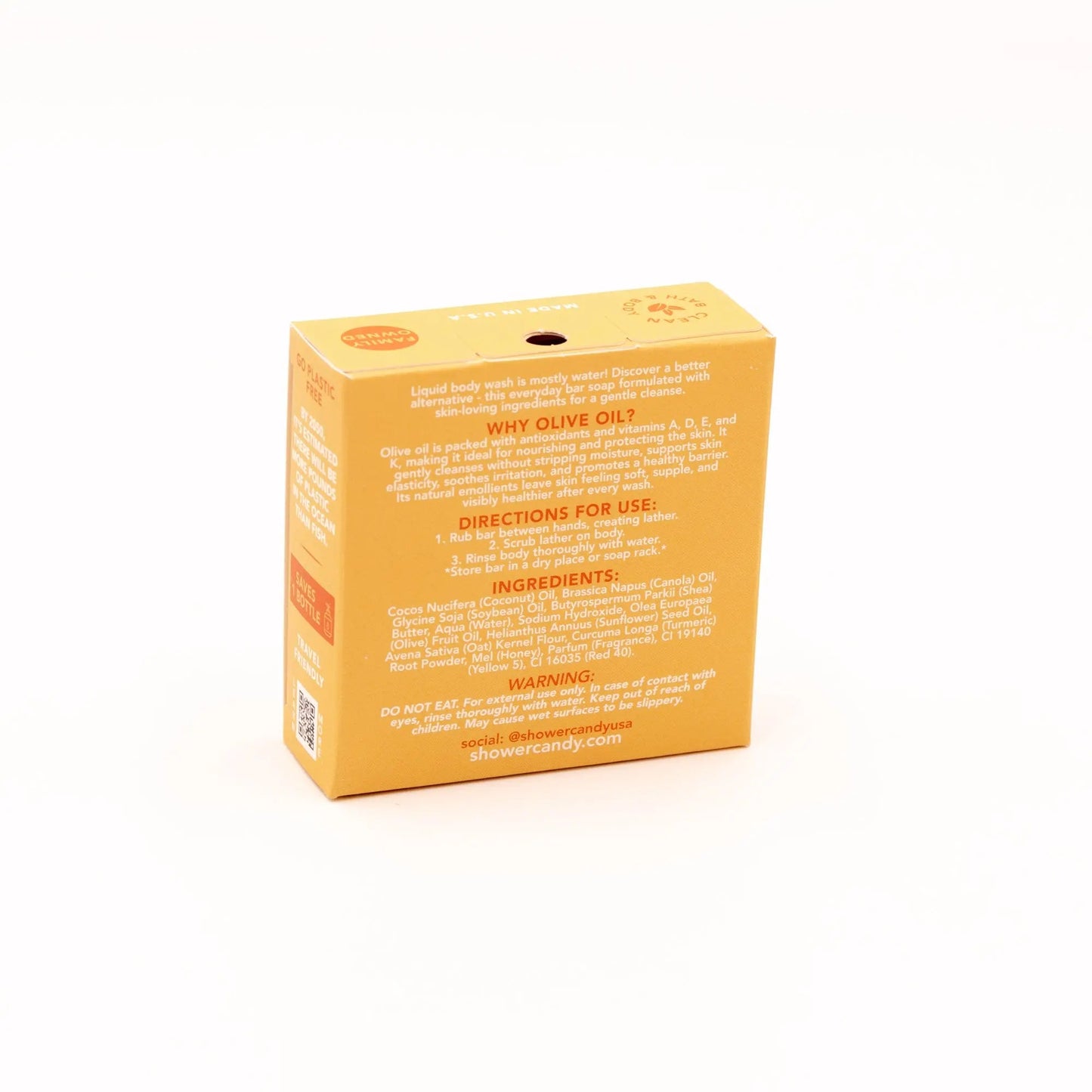 Turmeric Orange Bar Soap – Brightening Olive Oil Cleanse - Trending Wellness Store