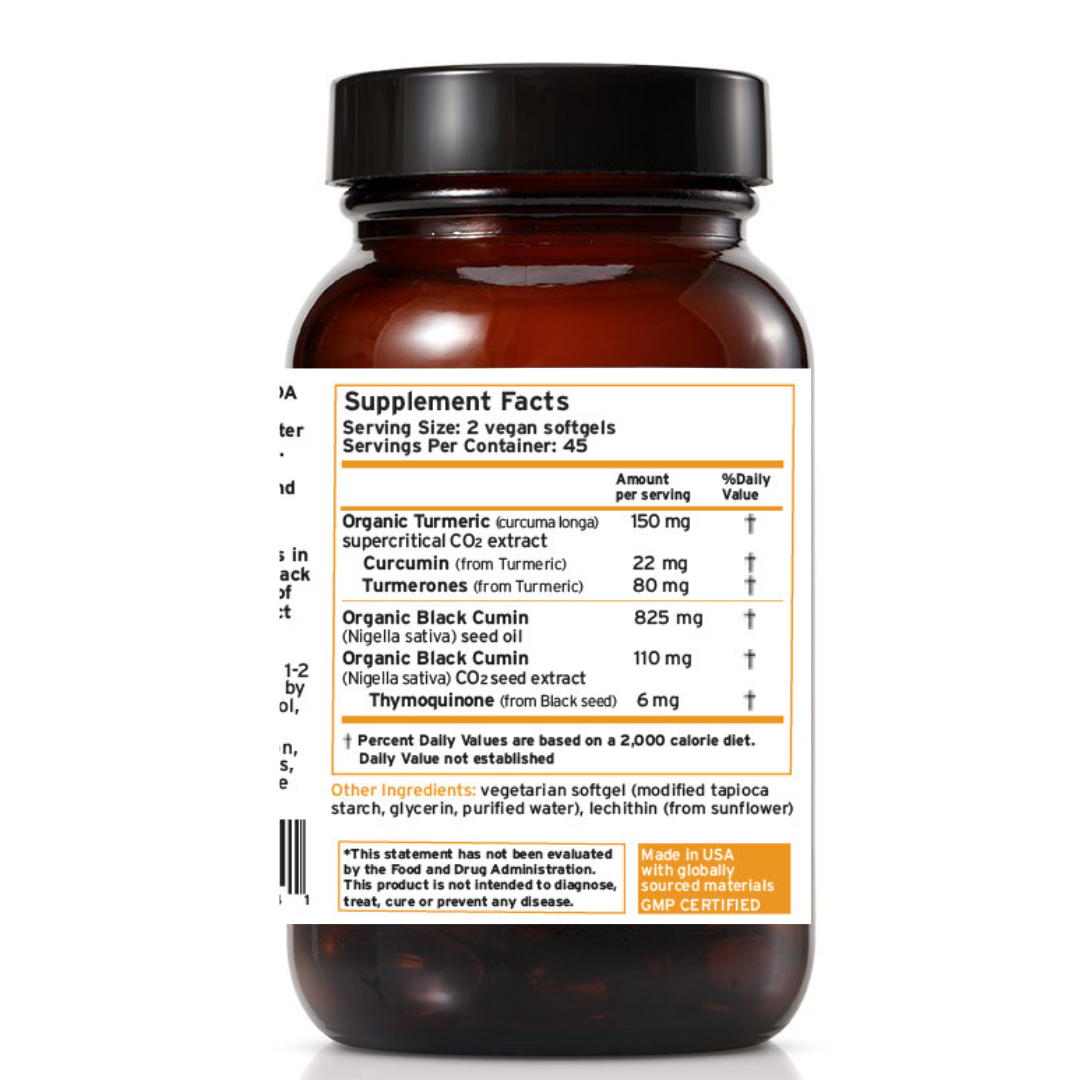 Turmeric Synergy Full Spectrum with Black Seed - Trending Wellness Store
