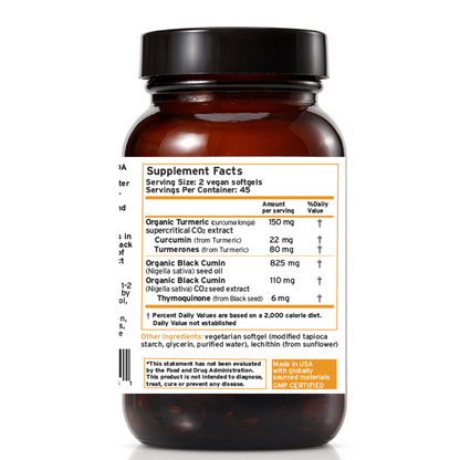 Turmeric Synergy Full Spectrum with Black Seed - Trending Wellness Store