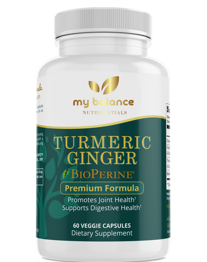 Turmeric With Ginger 650Mg - Trending Wellness Store