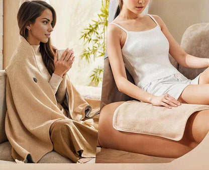 USB Electric Heated CozyGlow Heated Wrap - Trending Wellness Store