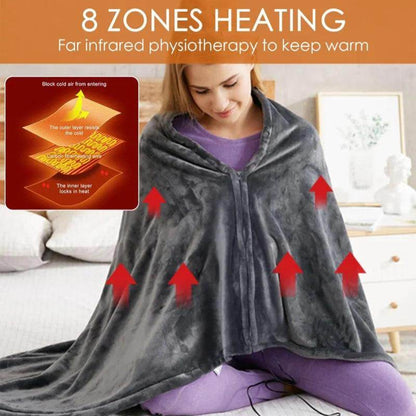 USB Electric Heated CozyGlow Heated Wrap - Trending Wellness Store