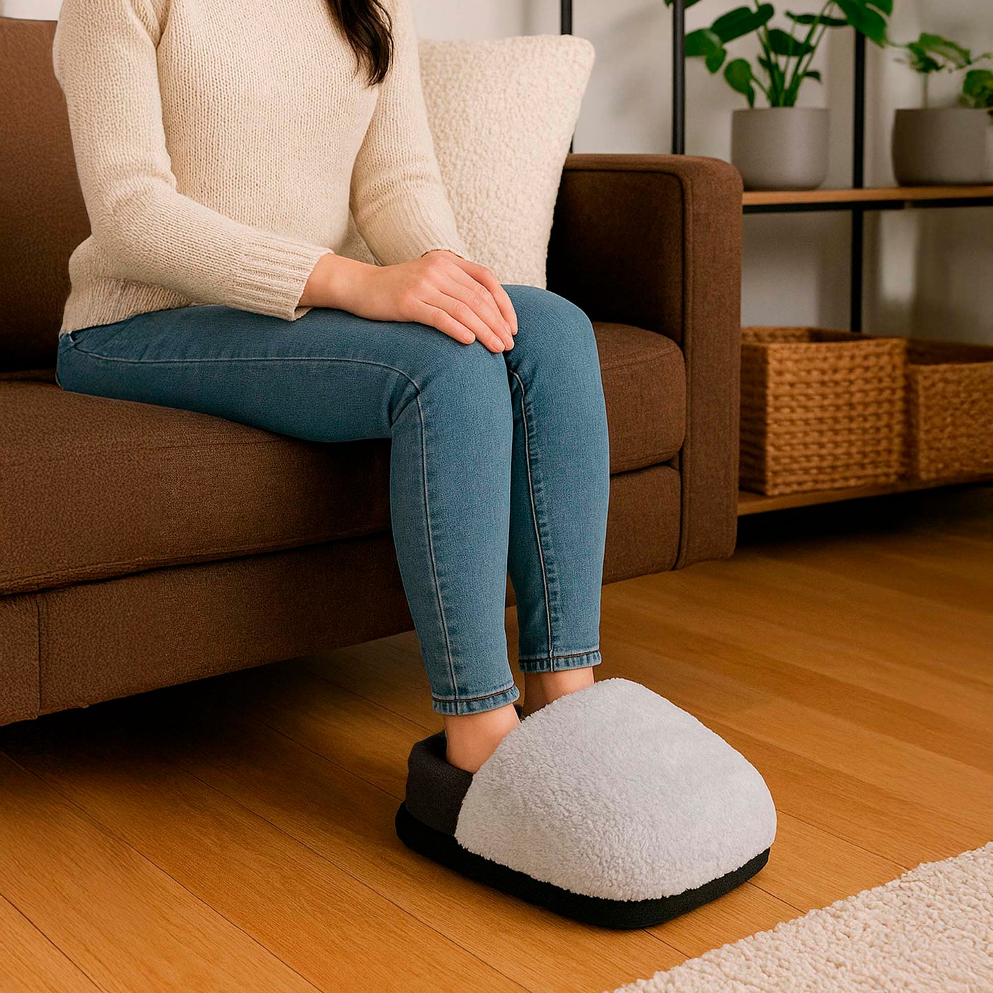 Ultra Plush Heated Foot Warmer, Pursonic Stomach & Back Massager, and XL Microplush Heating Pad - Trending Wellness Store