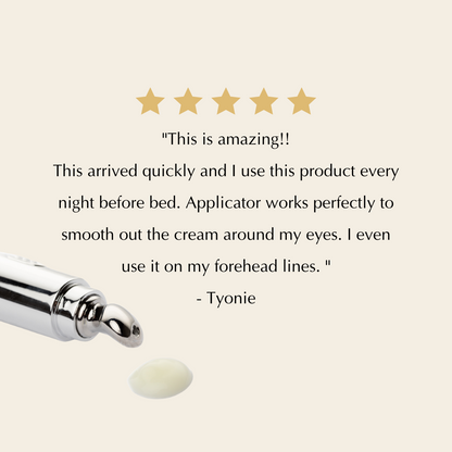 Ultra Renewal Depuffing Eye Cream for Sensitive Skin – Vegan, Gluten-Free & Brightening - Trending Wellness Store