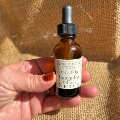 Under-Eye & Face Serum - Vitality (Essential Oils) - Trending Wellness Store
