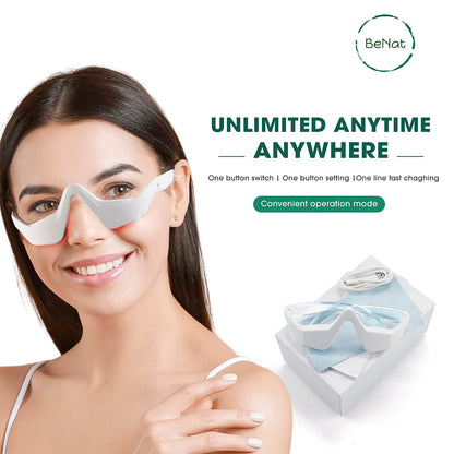 Under-Eye Red Light Therapy Skin Rejuvenation and Relaxation Massager - Trending Wellness Store