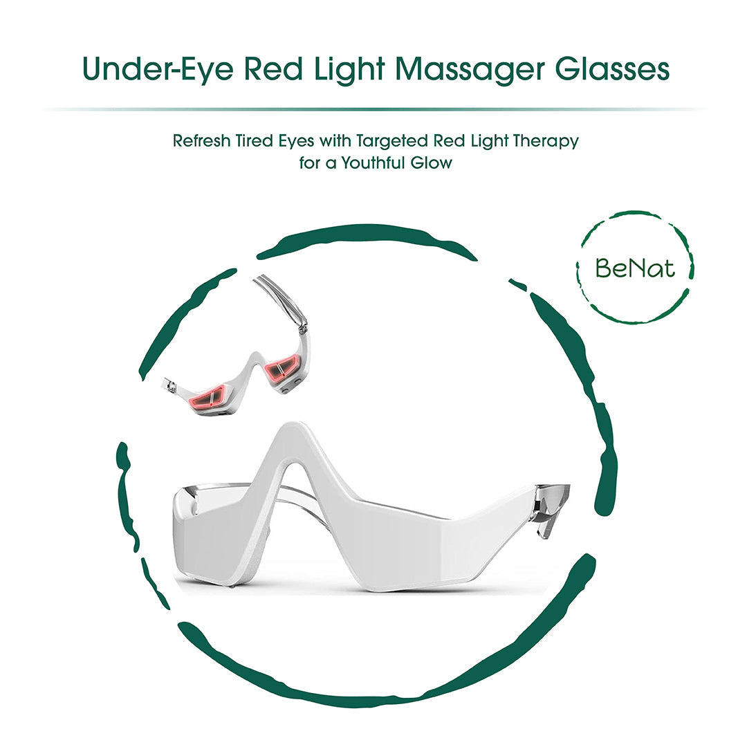 Under-Eye Red Light Therapy Skin Rejuvenation and Relaxation Massager - Trending Wellness Store