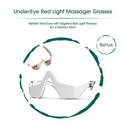 Under-Eye Red Light Therapy Skin Rejuvenation and Relaxation Massager - Trending Wellness Store