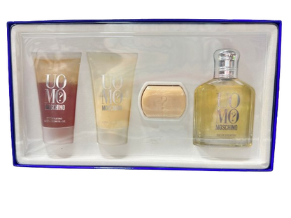 Uomo Moschino for Men by Moschino 4pc Gift Set - Trending Wellness Store