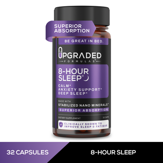 Upgraded 8-Hour Sleep: Clinically Shown To Improve Sleep (32 ct capsules) - Trending Wellness Store