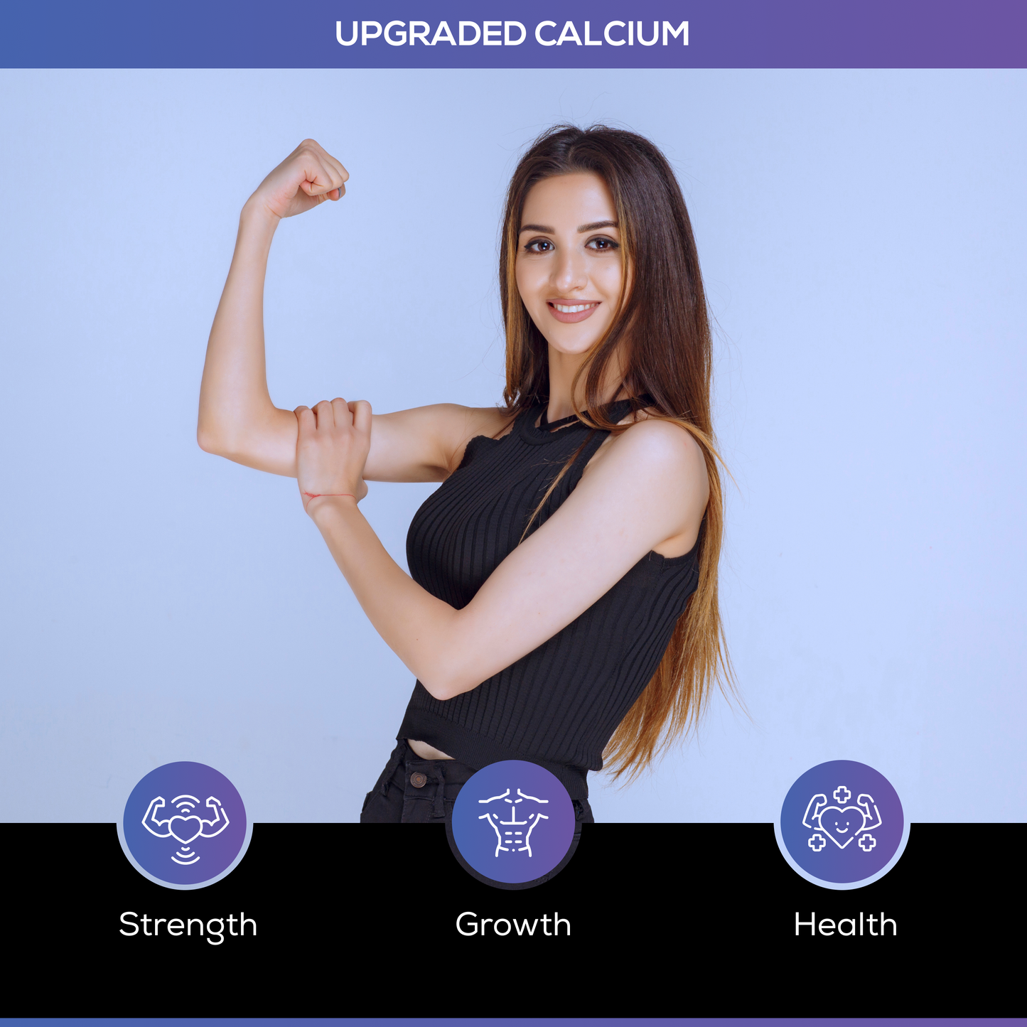 Upgraded Calcium 60 ct Capsules - Trending Wellness Store