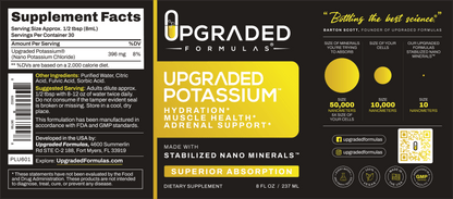 Upgraded Potassium 8 oz - Trending Wellness Store