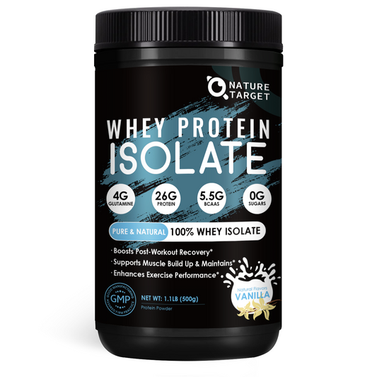 Vanilla Protein Powder, Whey Protein Isolate, 26G Protein/Serving, 1.1LB - Trending Wellness Store