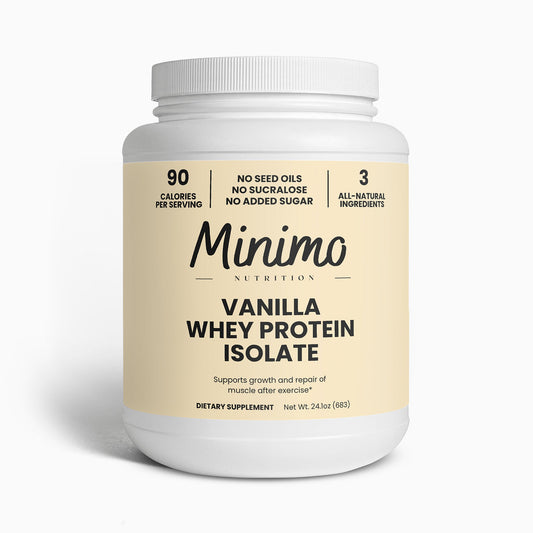 Vanilla Whey Isolate Protein Powder, 1.51 lbs - Trending Wellness Store