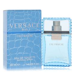 Versace Man Eau Fraiche Eau De Toilette Spray (Blue) By Versace - Trending Wellness Store