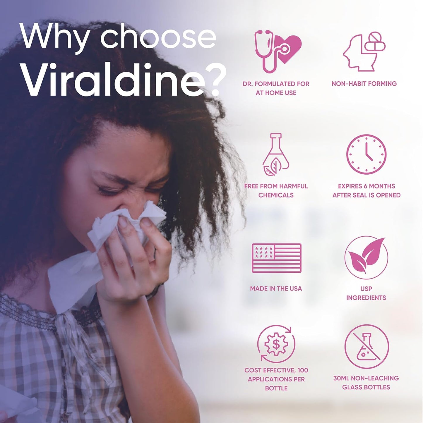 Viraldine 1% Antiviral Povidone Iodine Nasal Spray - Trending Wellness Store