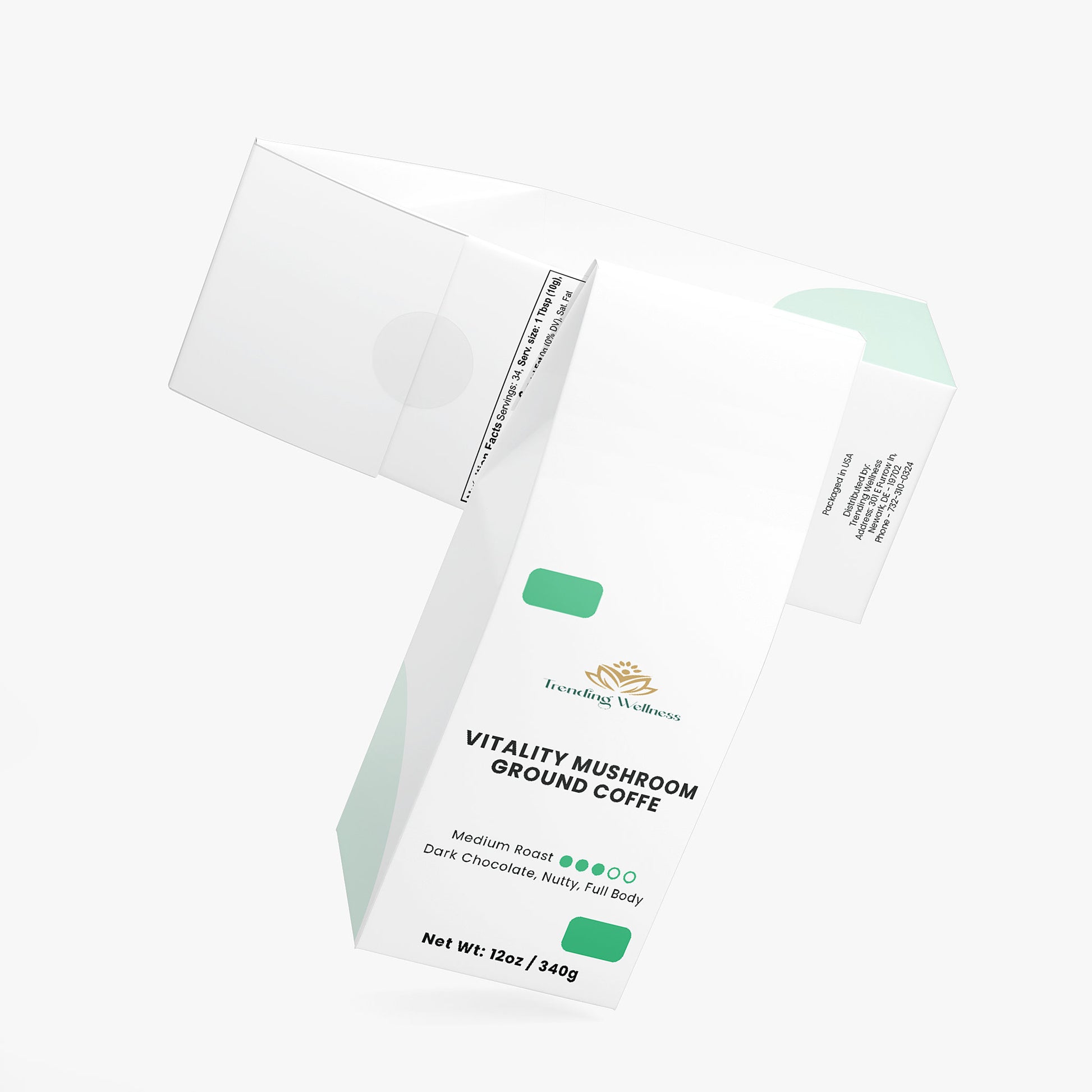 Vitality Mushroom Coffee (Medium Roast) - Trending Wellness Store