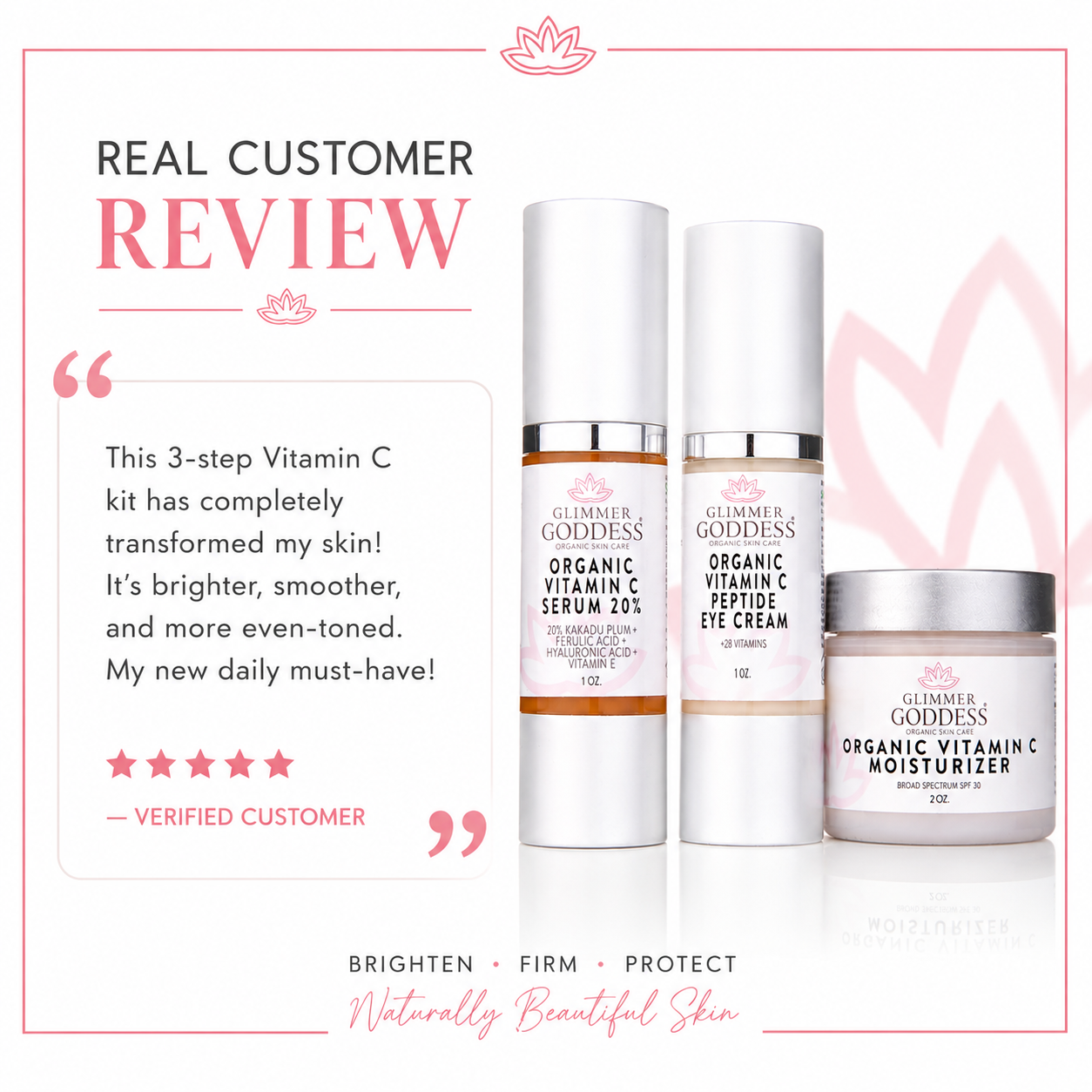 Vitamin C 3-Step Anti-Aging Kit – Complete System - Trending Wellness Store