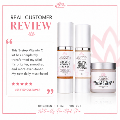Vitamin C 3-Step Anti-Aging Kit – Complete System - Trending Wellness Store