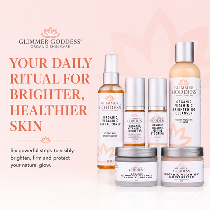 Vitamin C 6-Step Anti-Aging System – Complete Brightening Routine with SPF 30 - Trending Wellness Store