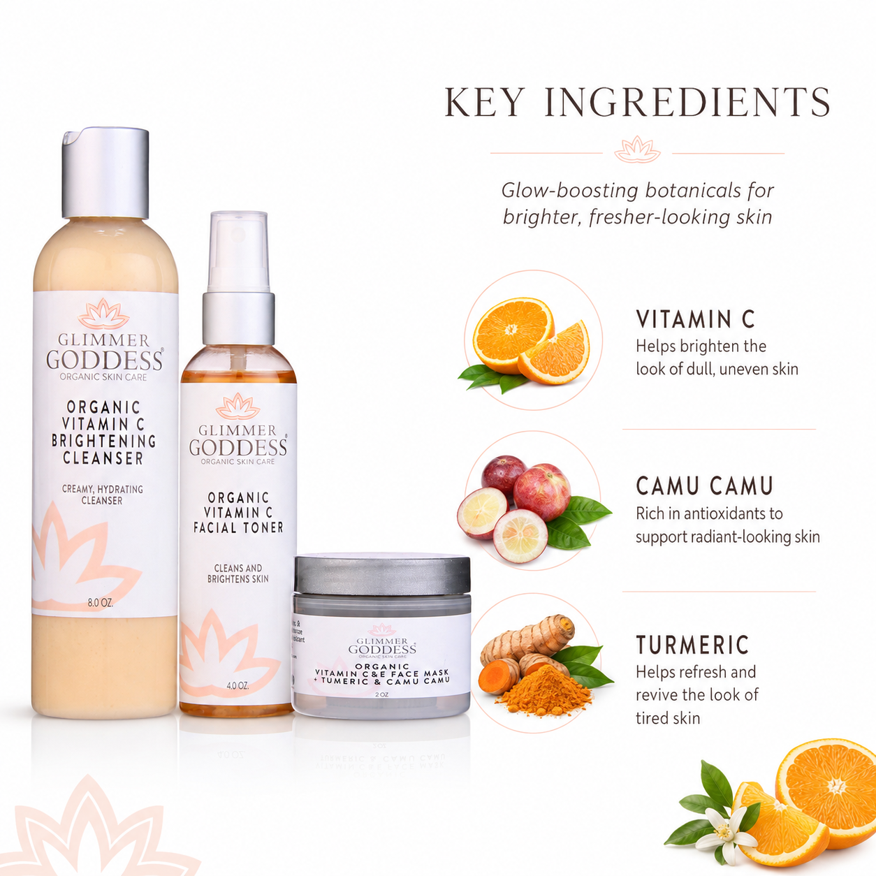 Vitamin C Brighter Skin 3-Step Cleansing Kit - Trending Wellness Store