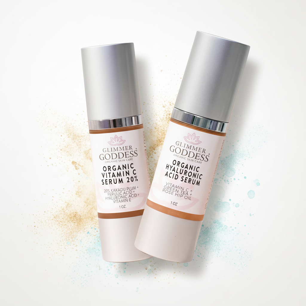 Vitamin C + Hyaluronic Acid Duo – Brightening & Plumping - Trending Wellness Store