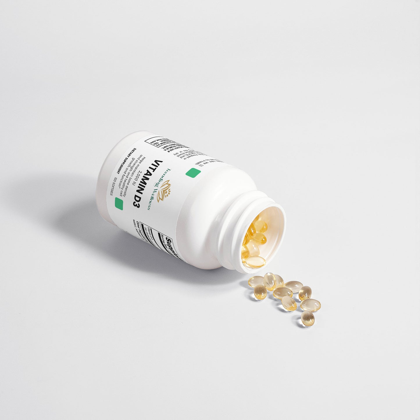 Vitamin D3 2,000 IU - Trending Wellness Store