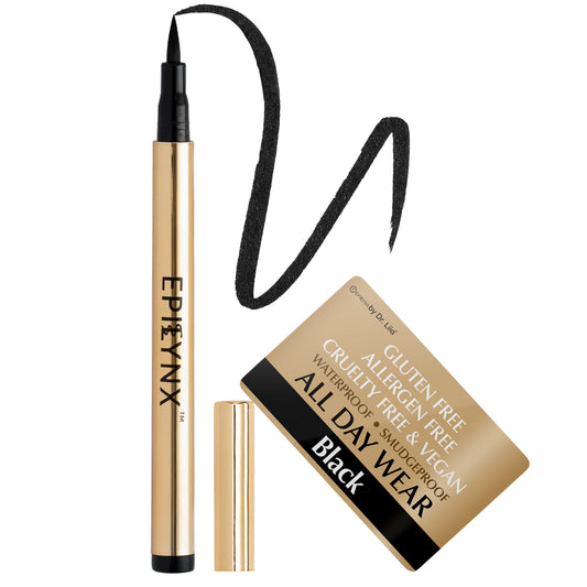 Waterproof Liquid Eyeliner Pen – Vegan, Gluten-Free, Smudge-Proof Precision in Matte & Shimmer Shades - Trending Wellness Store