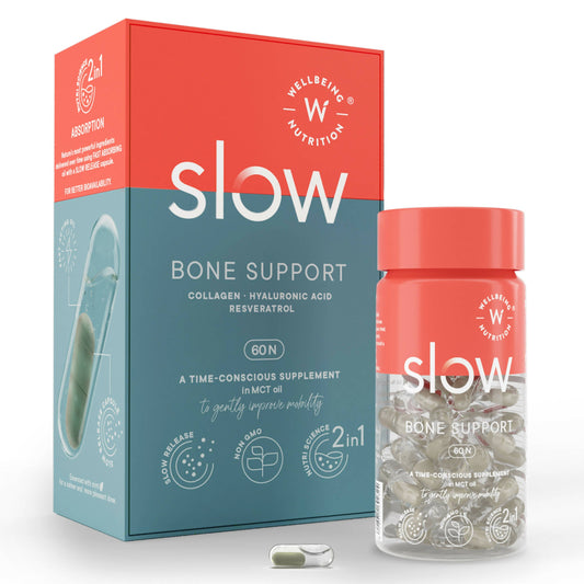 Wellbeing Nutrition Slow | Bone & Joint Support Capsules - Trending Wellness Store