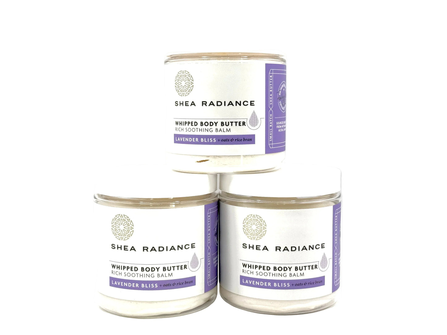 Whipped Shea Body Butter with Colloidal Oatmeal for Dry and Sensitive Skin - WARM WEATHER WARNING