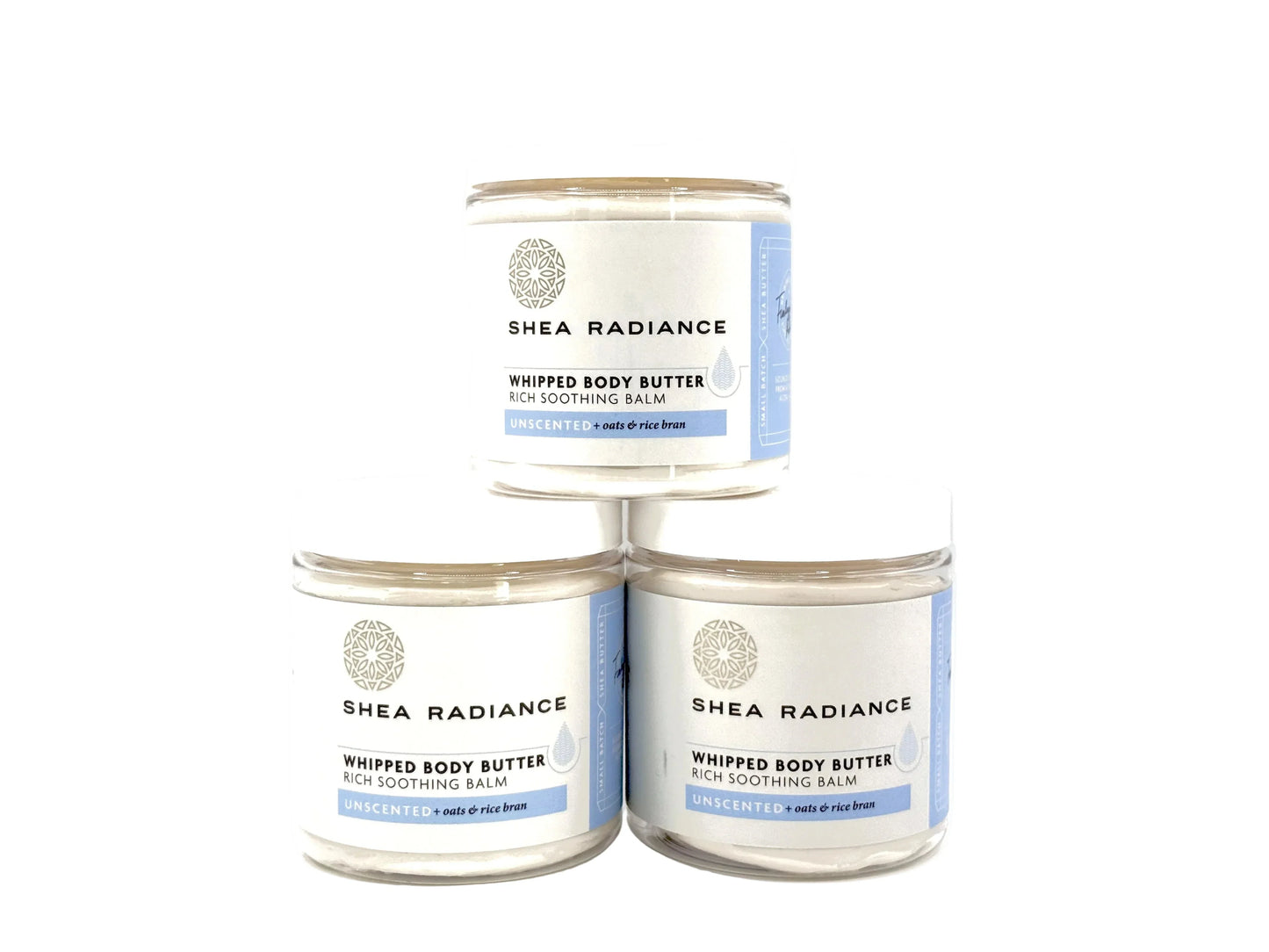 Whipped Shea Body Butter with Colloidal Oatmeal for Dry and Sensitive Skin - WARM WEATHER WARNING