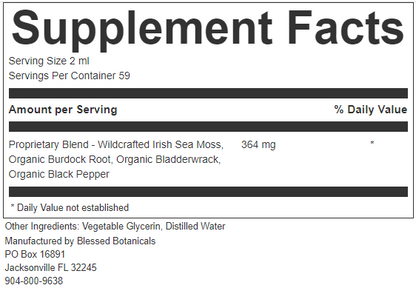 Wildcrafted Irish Sea Moss - Trending Wellness Store