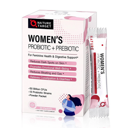 Women’s Probiotic & Prebiotic Powder, 50 Billion CFUs, 30 Packs - Trending Wellness Store