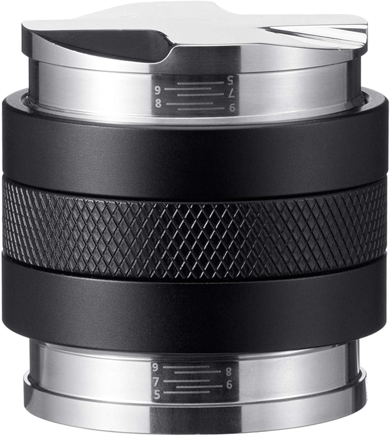 acg 58MM Coffee Distributor & Tamper With Indicator - Espresso Hand Tamper Tool - Trending Wellness Store