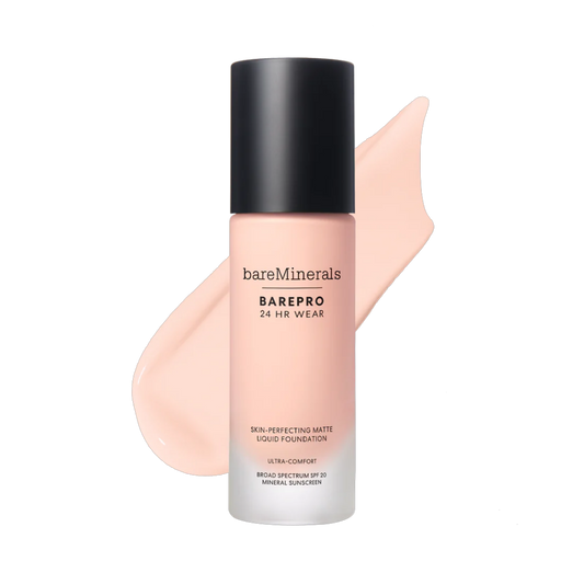 bareMinerals BarePro 24HR Wear Skin-Perfecting Matte Liquid Foundation Mineral SPF 20 - Trending Wellness Store