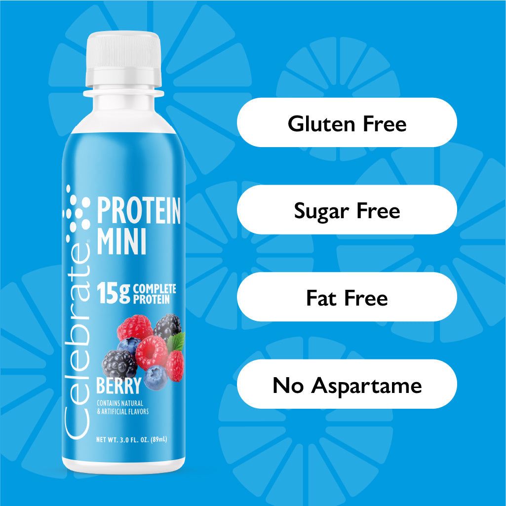 Protein Mini 15G Protein Shots, 3oz