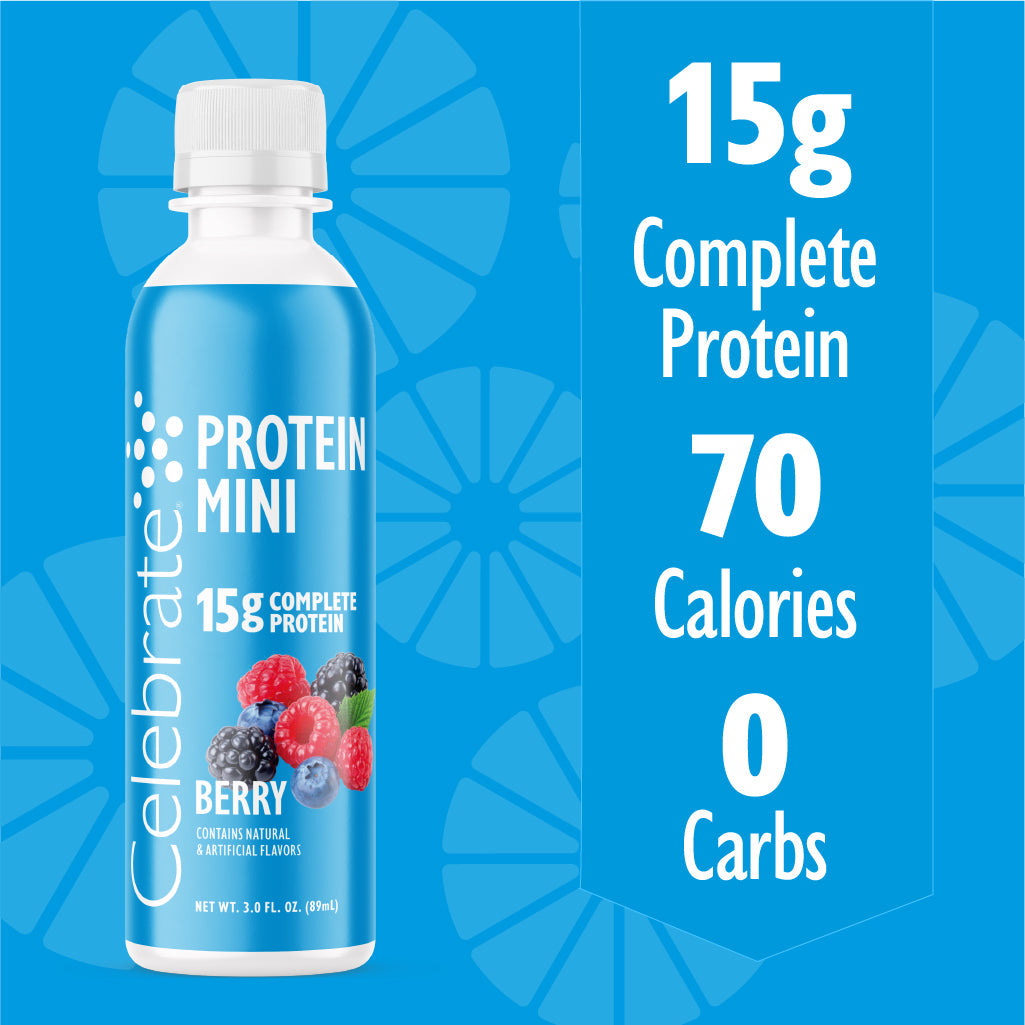 Protein Mini 15G Protein Shots, 3oz