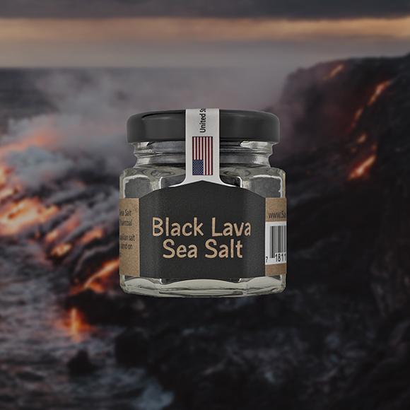 Hawaiian Black Lava Sea Salt