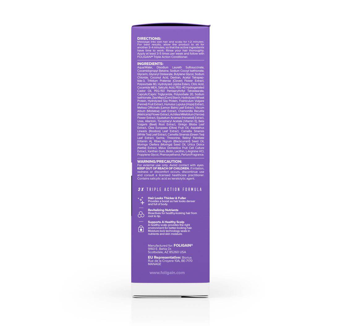 FOLIGAIN® Hair Growth Shampoo + Conditioner Kit For Women with 2% TRIOXIDIL®