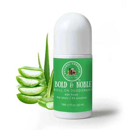 Natural Deodorant for Men - BOLD & NOBLE Natural Freshness for All-Day Protection