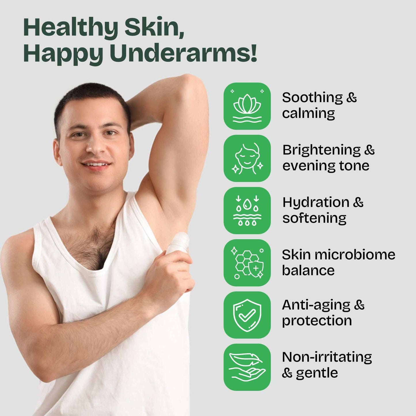 Natural deodorant for men CEDAR CREST