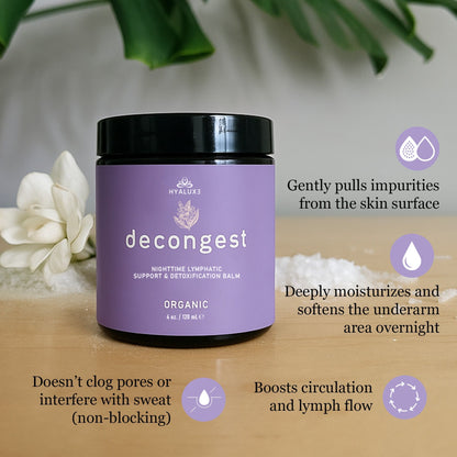 DECONGEST: Overnight Lymphatic Drainage and Detoxification Balm